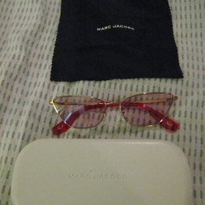 Marc Jacobs Wire Glasses Frames with case with cloth